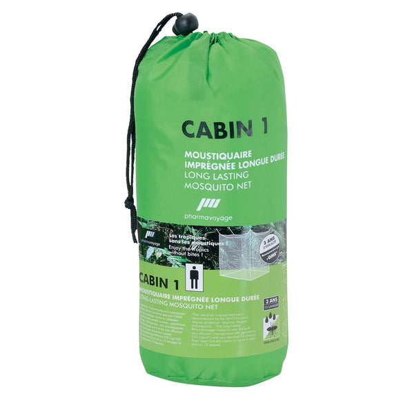 Pharmavoyage Cabin 1 Einzelperson Moskitonetz Camping Insektenschutz