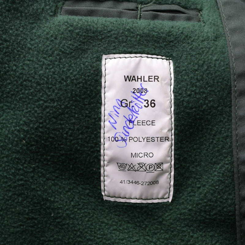 Echte deutsche Polizeijacke GoreTex grün wasserdicht BGS Parka Grenzschutz