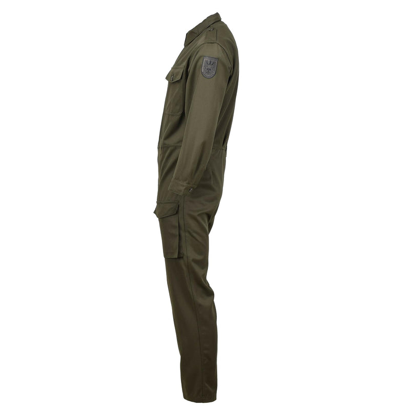 Original österreichischer Militär Mechaniker Overall Tank Arbeitskleidung Overall oliv NEU