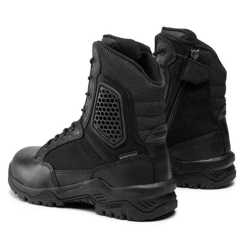 Magnum Strike Force 8.0 Kampfstiefel Leder taktischer Einsatz Wanderschuhe schwarz