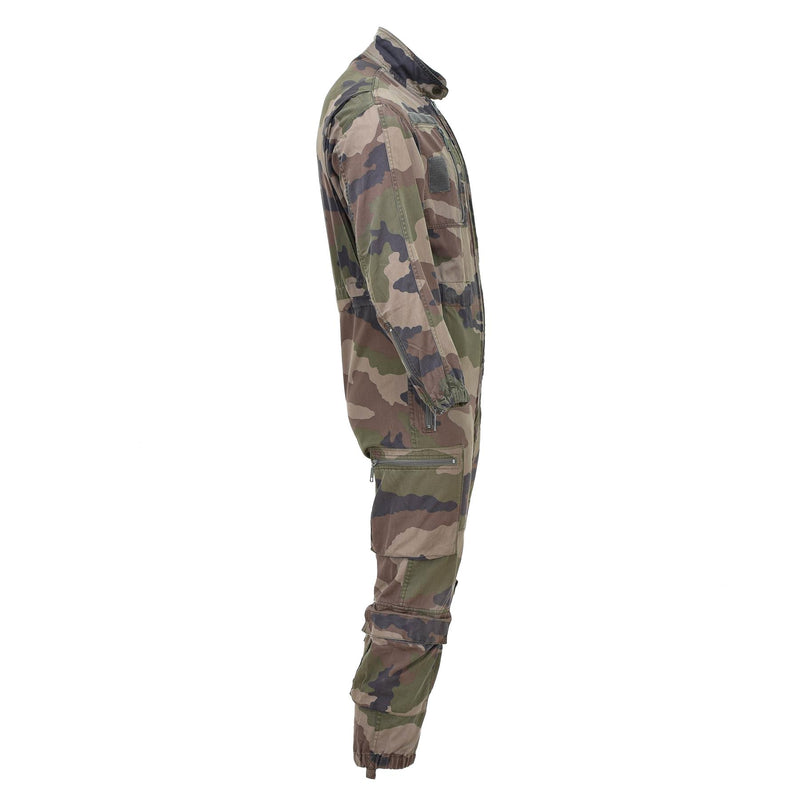 Echter französischer Militäroverall, Marineblauer Mechaniker-Overall, geräumige Passform, CCE Camouflage