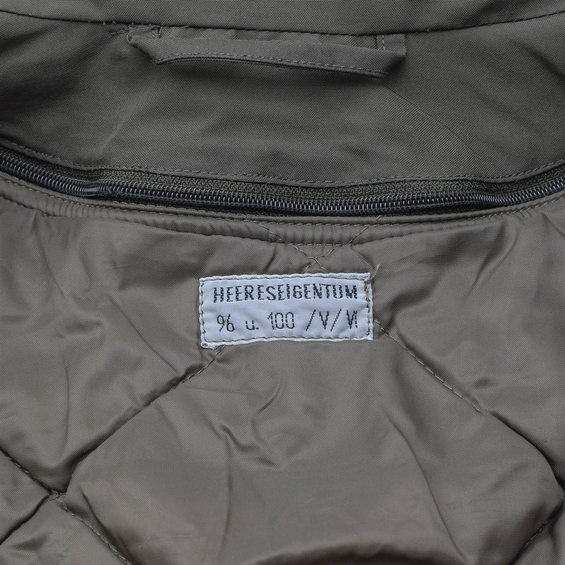 Original österreichischer Militär Gore-Tex Parka mit Futter Regenjacke lässig formell
