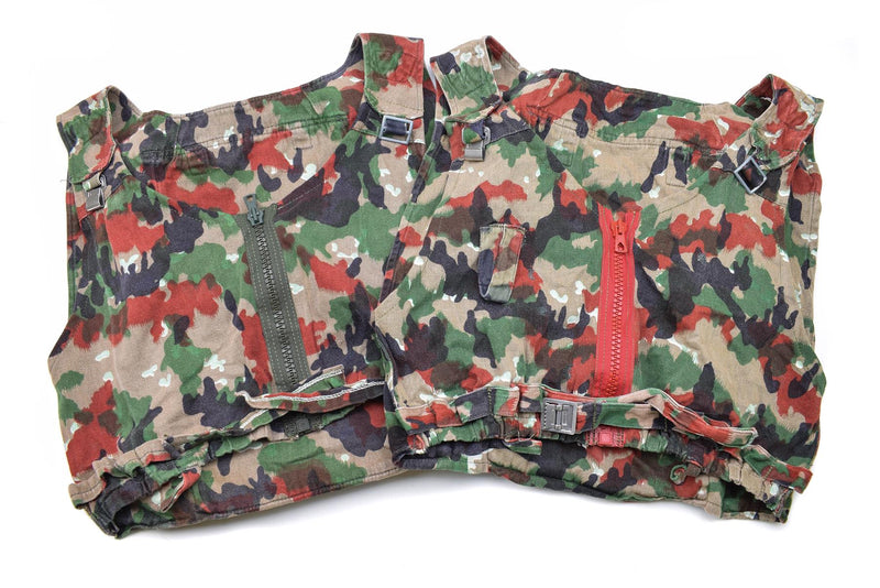 Original Schweizer Armee Kampf TAZ 83 Camo Weste Rucksack Daypack Militär Schweiz