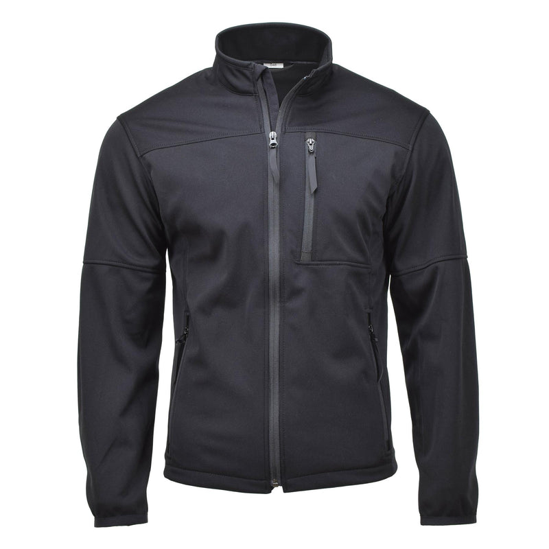 Windstopper-Jacke im Militärstil, winddicht, Gore-Tex-Membran, wasserdicht, schwarz