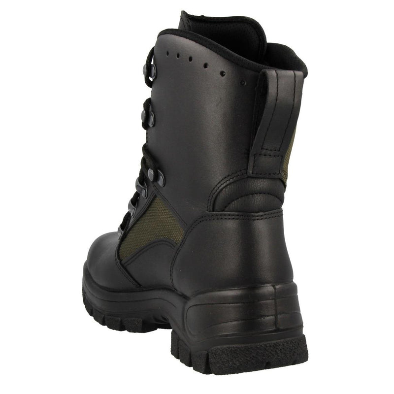 Original deutsche Militär Kampfstiefel Leder Textil taktische Feldschuhe NEU