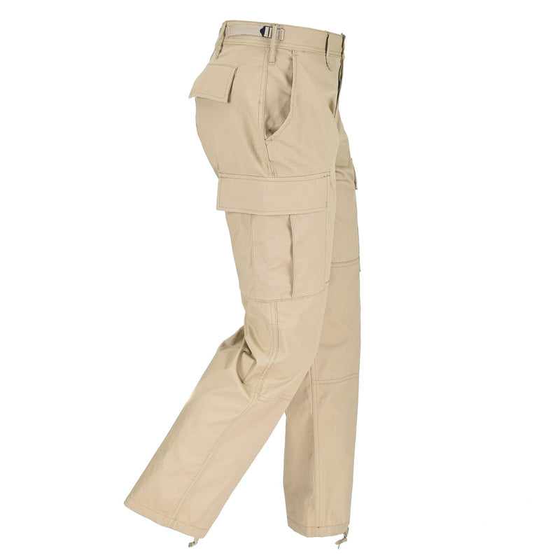 Mil-Tec US Army Style Feldhose Khaki BDU Herren Militärausrüstung Kampfhose