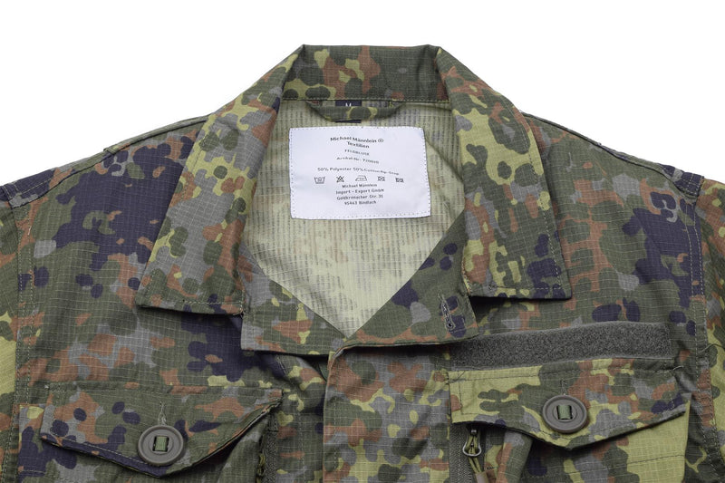 TACGEAR Marke Deutsche Militärische Feldjacke Kommandotruppen Flecktarn Camo 
