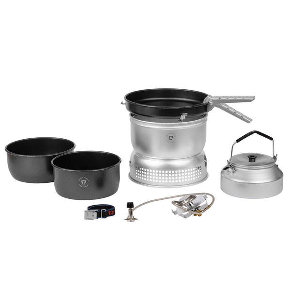 Trangia Herdset Kochen Outdoor Kompaktset Aluminium Antihaft-Pfannen Kesseltopf