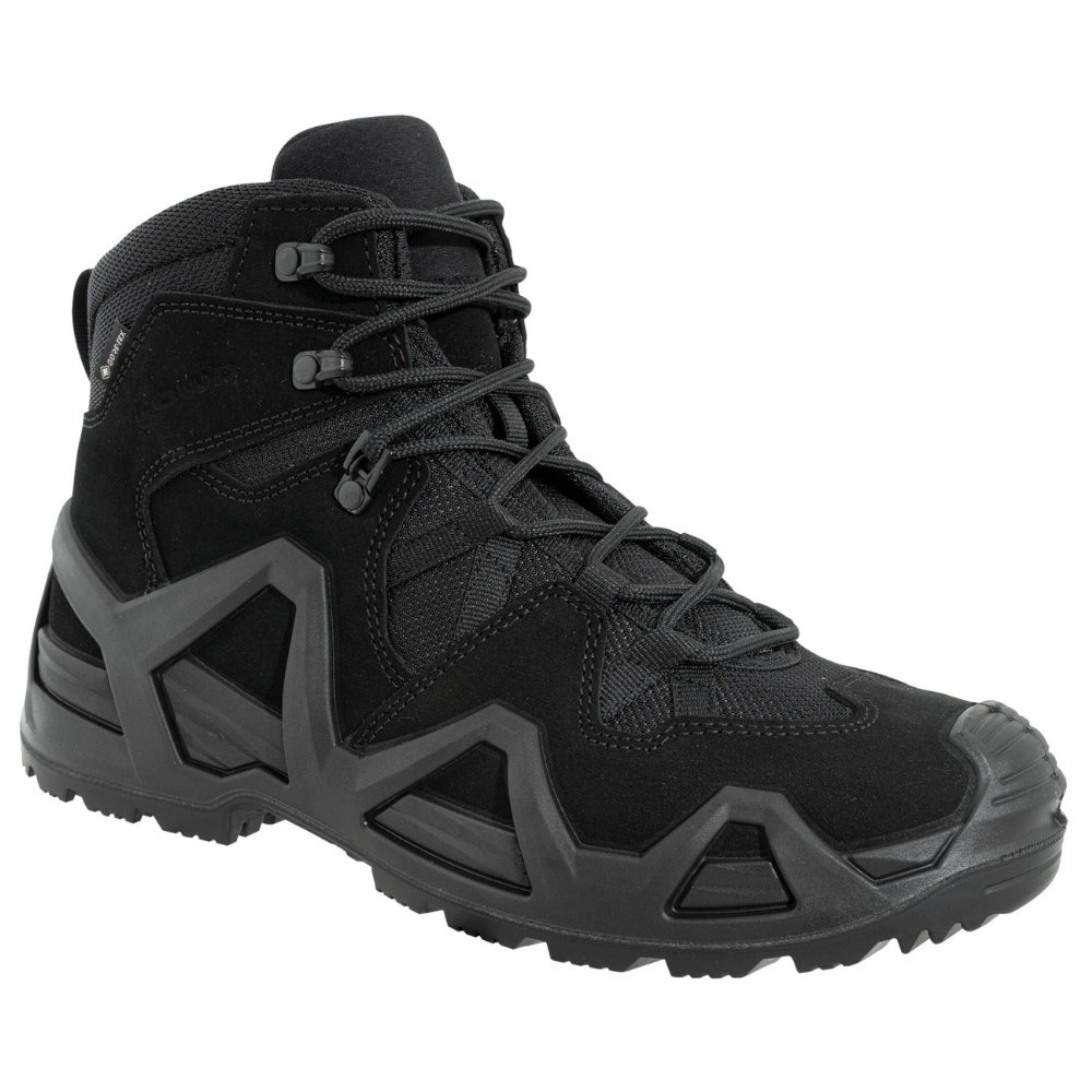 LOWA Zephyr MK2 GTX Mid Kampfstiefel GORE TEX Wasserdicht und abriebfest Schwarz