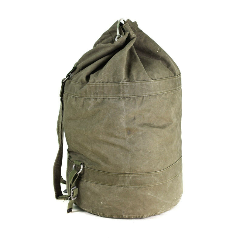 Original Seesack der Bundeswehr, großer Seesack mit Schultergurten und Schloss