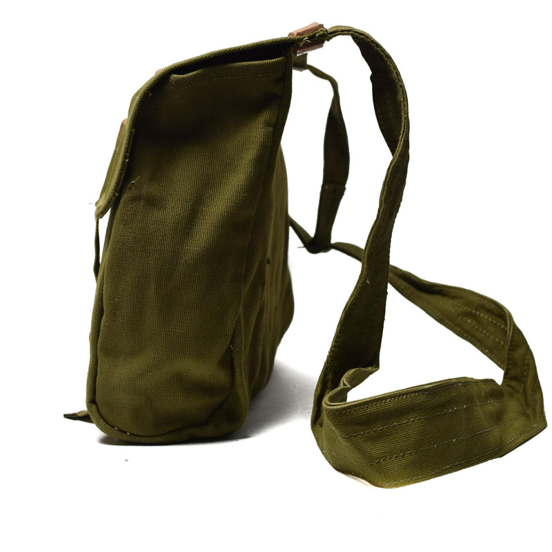 Original rumänische Armee Tragetasche Militär Überschuss grün Schultergurt Fall