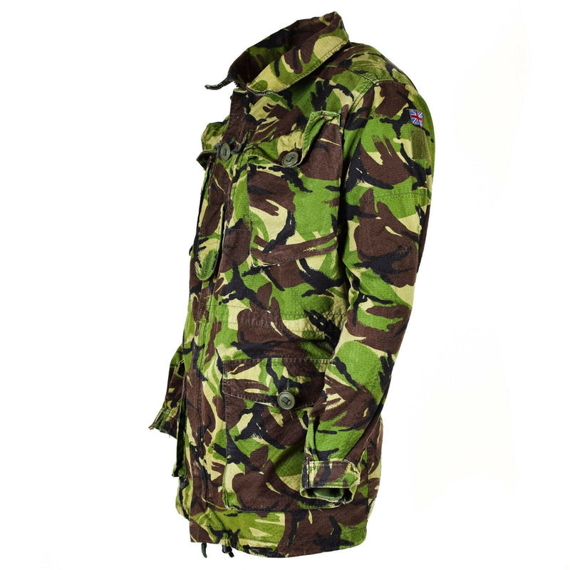 Original Britische Armee Militär Kampf DPM Dschungel Jacke Parka 95 Smock Rip Stop