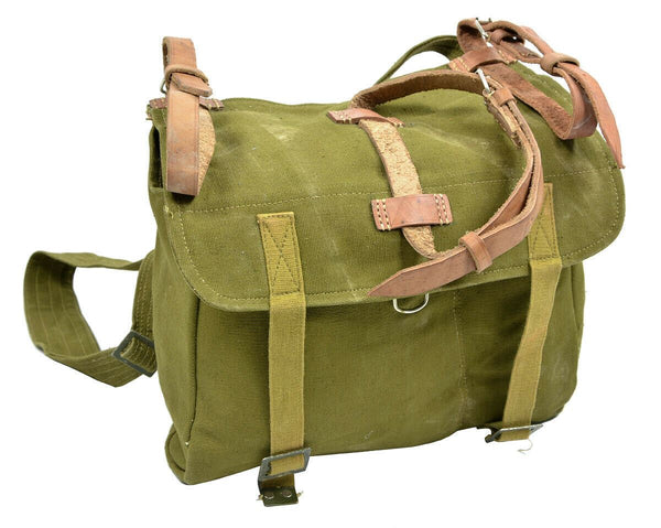 Original rumänische Armee Brotbeutel Militär Überschuss Olive Canvas Brotbeutel OD