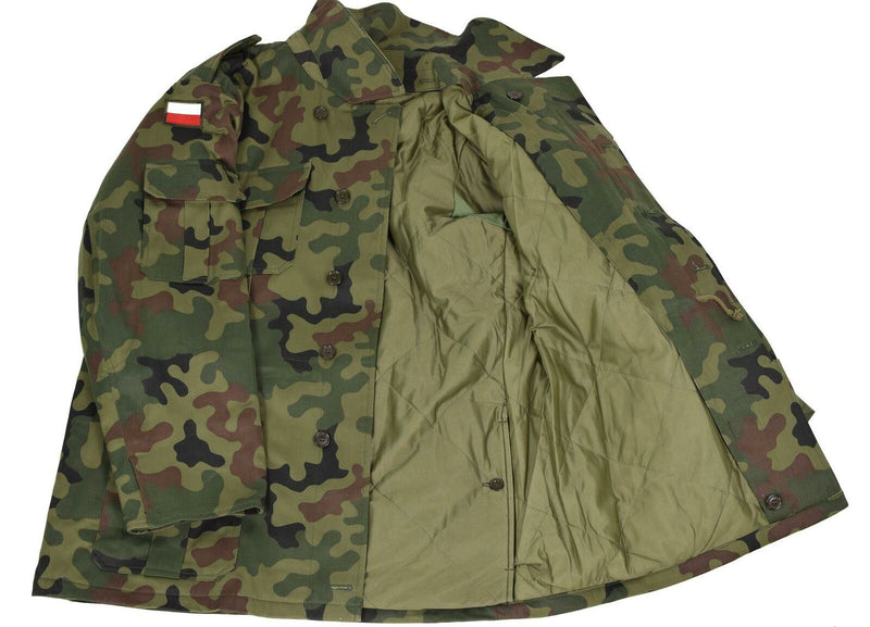 Original polnische Armee Parka Panther Camo Militärjacke Kampf BDU Überschuss NEU