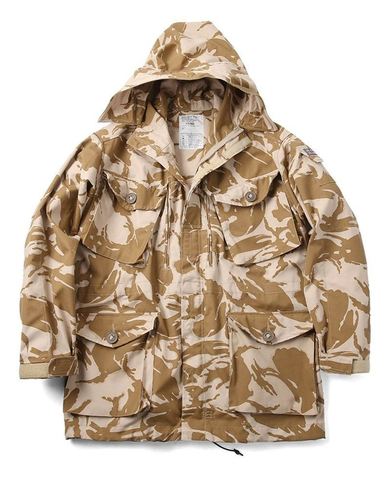 Original britische Armee Militär Kampf Wüstenjacke Parka Kittel winddicht NEU