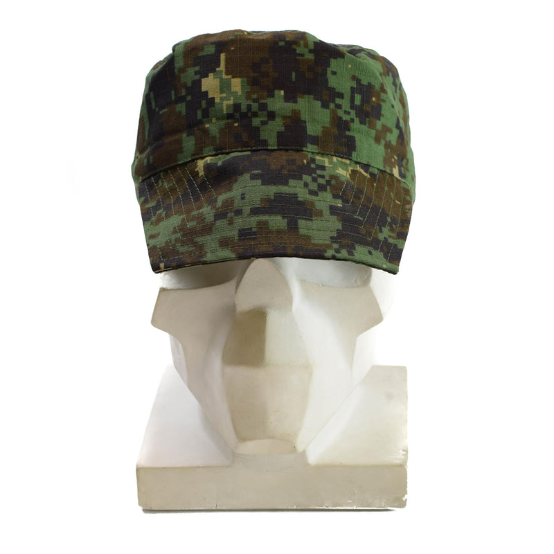 Echte Guinea Bissau Armeemütze Ripstop Dschungel Camouflage Militärmütze neu