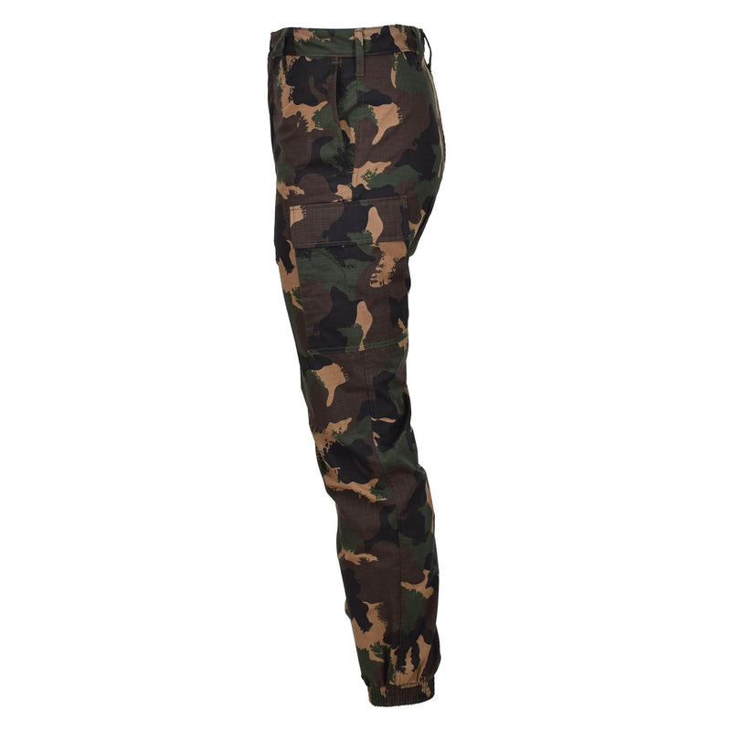 Original ungarische Militär Sommer Feldhose M1990 Woodland Camo Ripstop NEU