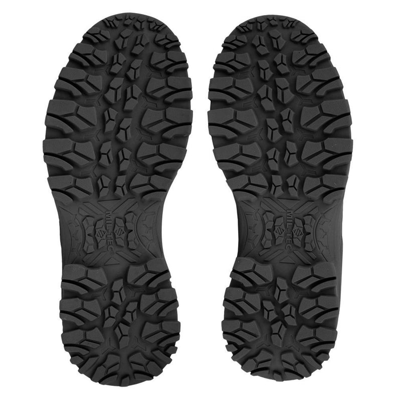 MIL-TEC taktische leichte Stiefel rutschfeste Schnürsenkel schwarze Wander-Outdoor-Schuhe