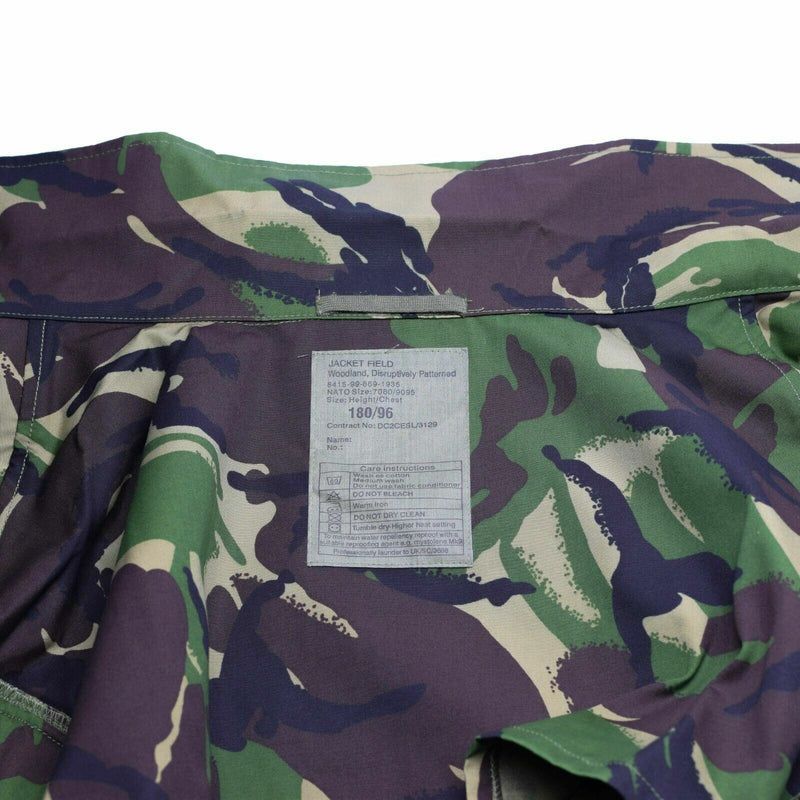 Echte britische Armeejacke Kampf DPM Camouflage Dschungel Militärparka 95