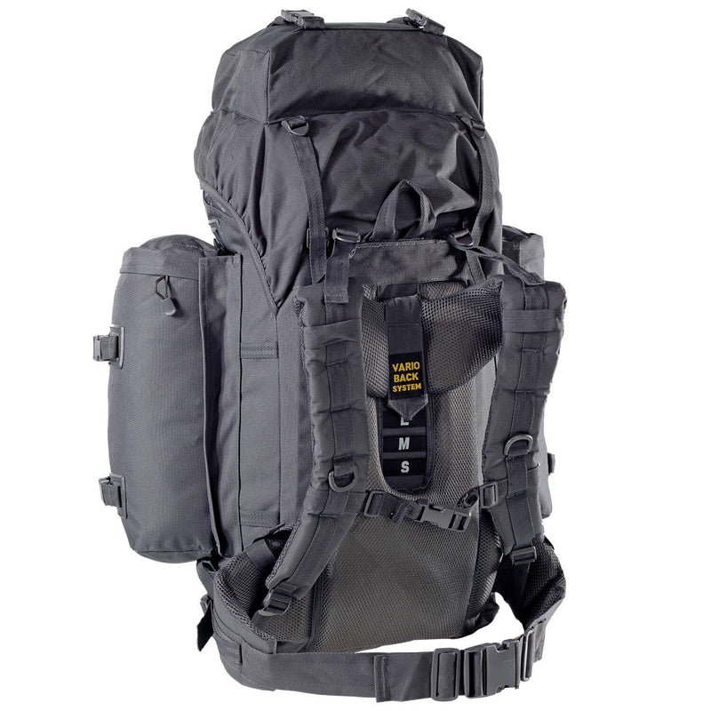 A.Blochl BW Mountain Wander Daypack Trekkingrucksack Campingtasche groß schwarz