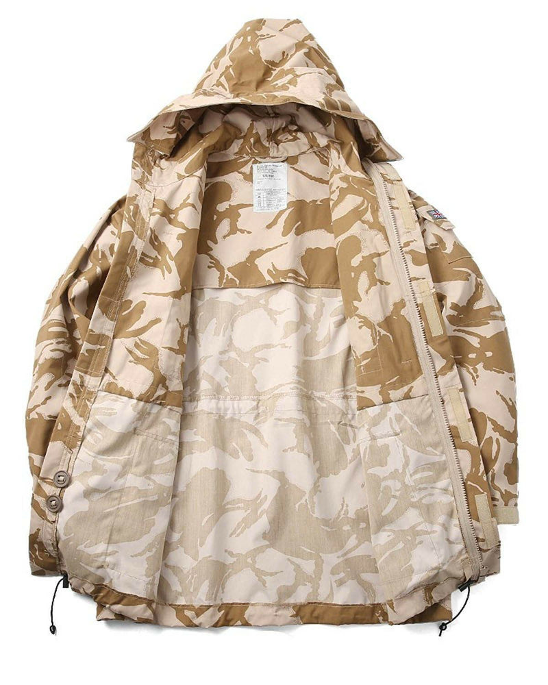 Original britische Armee Militär Kampf Wüstenjacke Parka Kittel winddicht NEU
