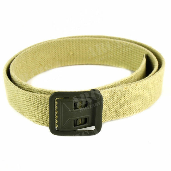 Original französische Armee Militär Canvas Gürtel Gurtband Armeehose Hose Sand Khaki