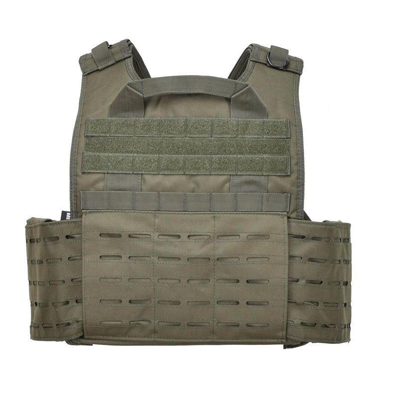 MIL-TEC LASER CUT modularer Plattenträger taktische Kampfweste Molle Oliv