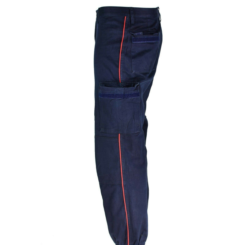 Original italienische Polizei Carabinieri Hose blaue Hose Offizier Strafverfolgung