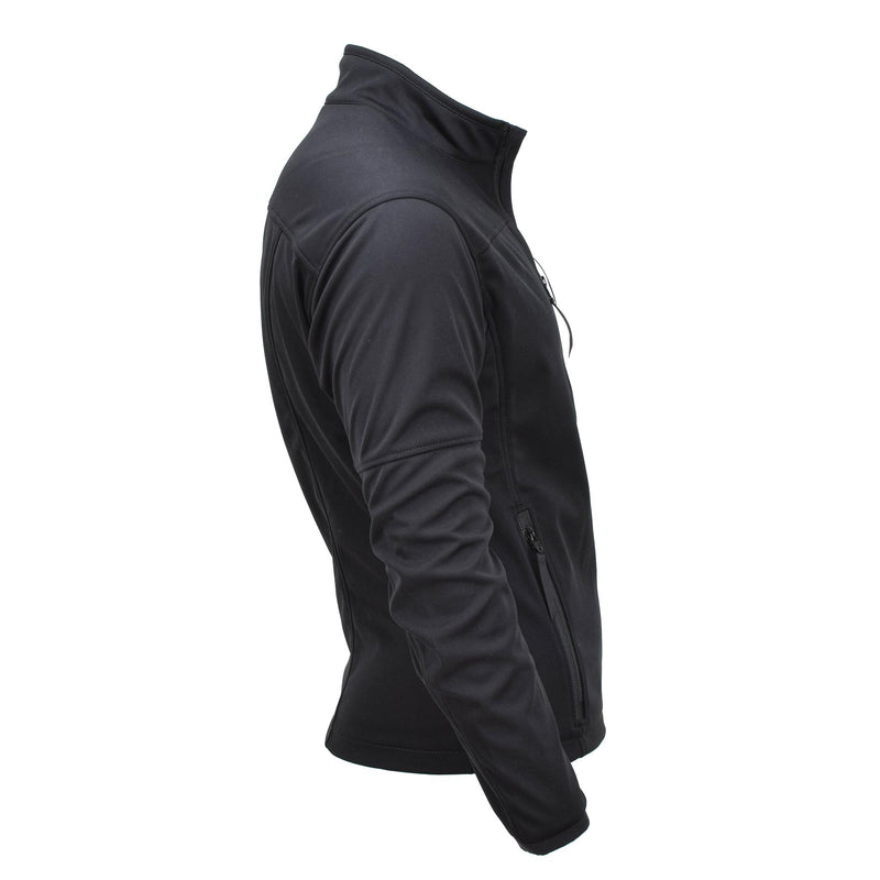 Windstopper-Jacke im Militärstil, winddicht, Gore-Tex-Membran, wasserdicht, schwarz