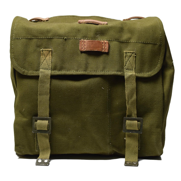 Original rumänische Armee Tragetasche Militär Überschuss grün Schultergurt Fall