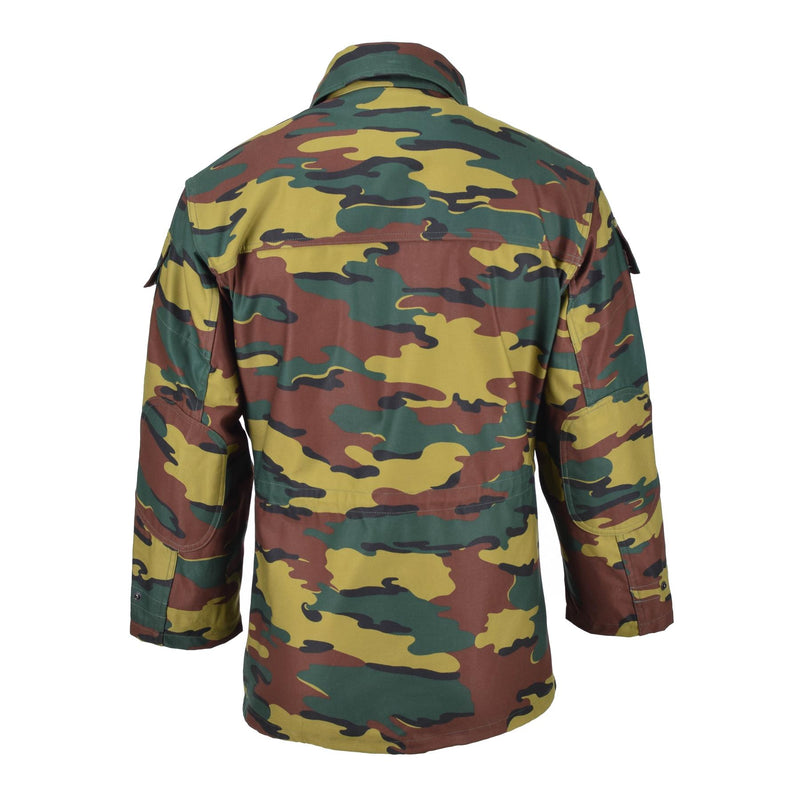 Original belgische Militärjacke, taktische Truppen, Felduniform, Puzzle, Seyntex