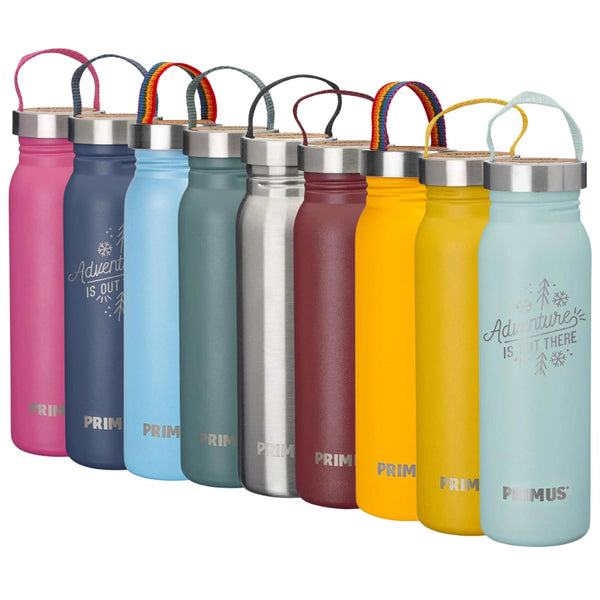 Primus Klunken Wasserflasche 700ml Outdoor Wandern leichte Edelstahlflasche