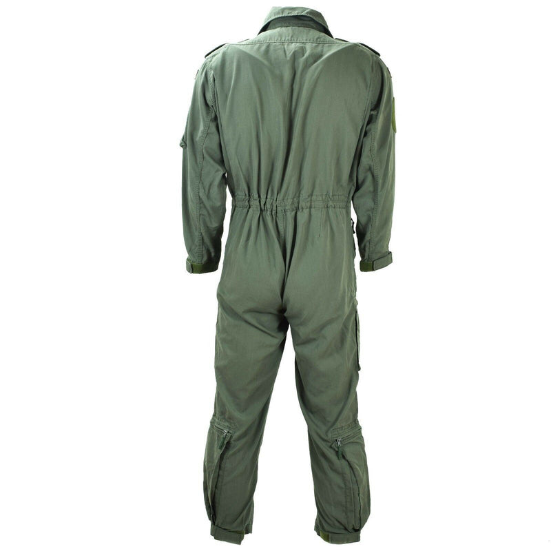Original Bundeswehr Aramidfaser Fliegeranzug Overall Pilotenoverall Grün