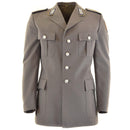 Original deutsche Militär-Anzugjacke, Deutschland, formelle Uniform, Grau