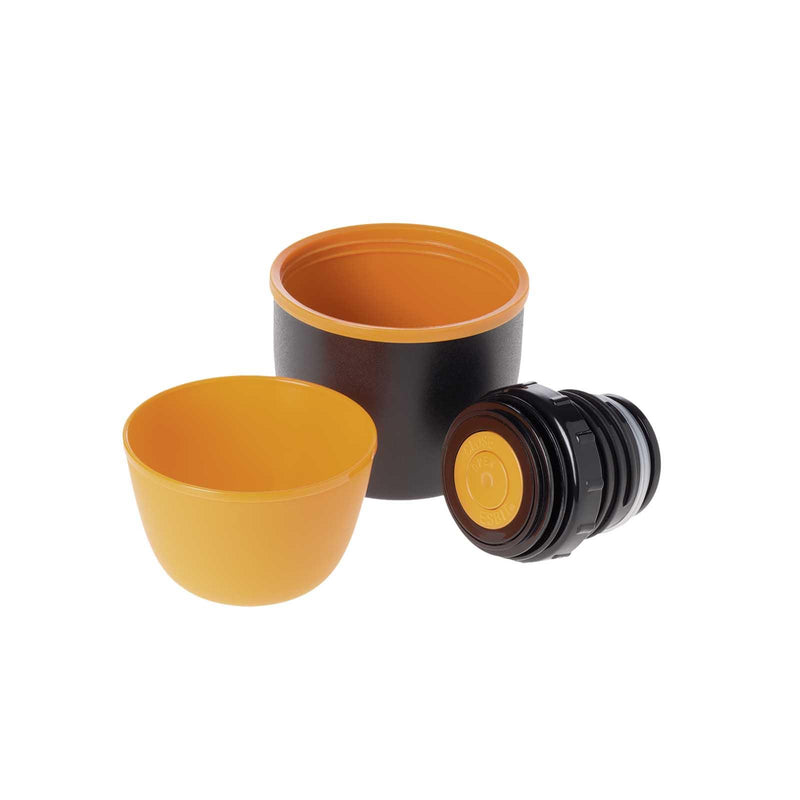 ESBIT Brand Edelstahl Isolierflasche 750ml schwarz 12Std Wärmespeicherung extra Becher