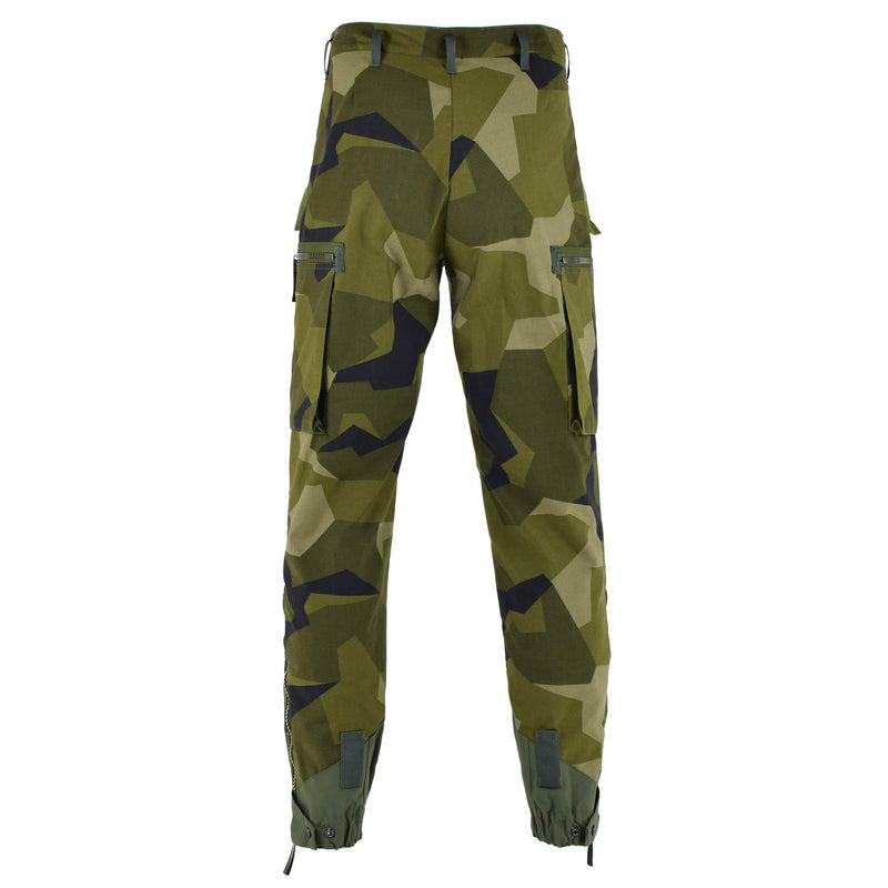 Original schwedische Militärhose M90 ​​Splinter Camouflage Feldkampfhose BDU