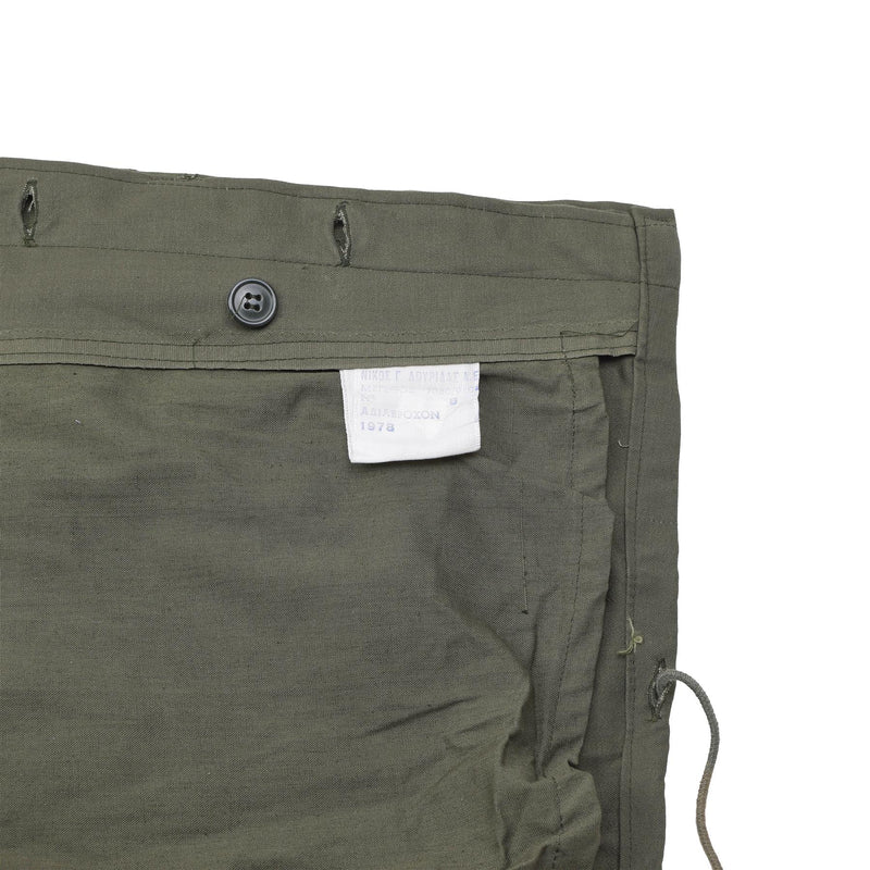 Echte griechische Militär M65 Feldjacke US-Typ oliv Armeeuniform Überschuss NEU