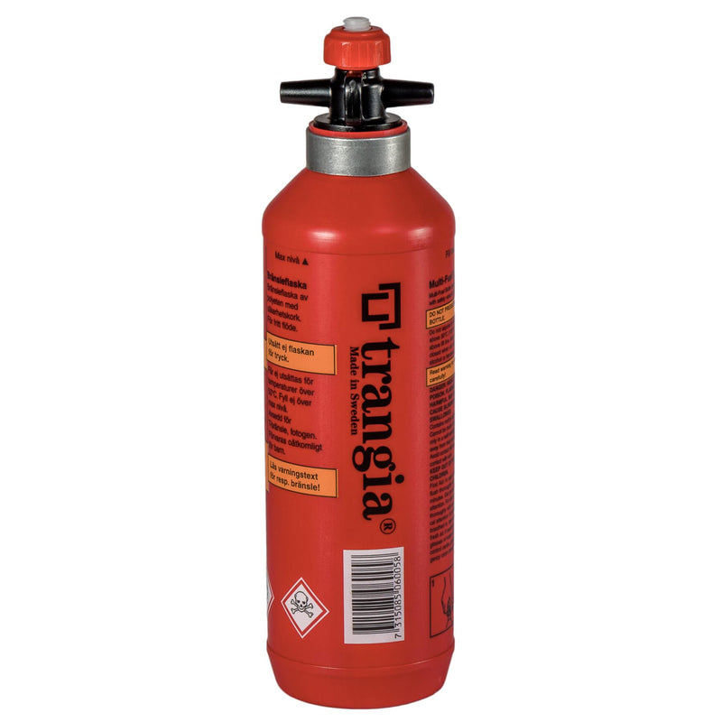 Trangia Flüssigbrennstoffflasche Benzinbrenner Polyethylenflasche Outdoor Camping Rot