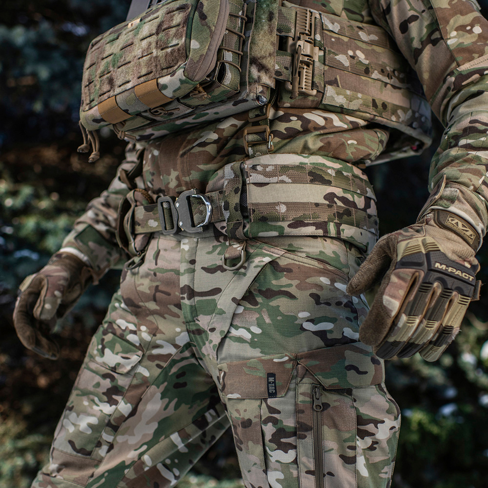 M-TAC ARMOR Tegris Taktischer Kriegsgürtel D-Ring Cobra Cordura 500D Multicam