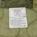 Original U.S. Military M65 Parka Liner Extreme Cold Weather Buttons Olivgrün