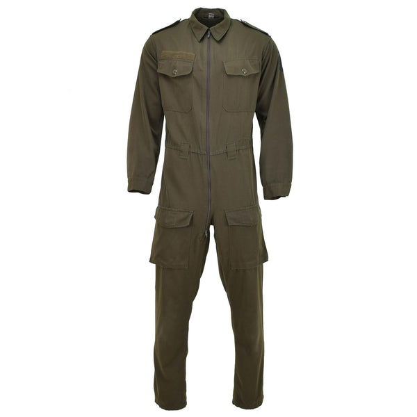 Original Österreichischer BH Militär Overall Herren Werksmechaniker Polycotton Anzug Oliv