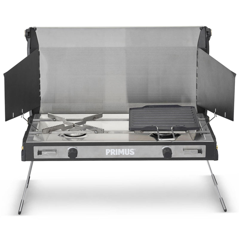 Primus Tupike Outdoorkocher mit zwei Gasbrennern, tragbar, für Camping und Wandern