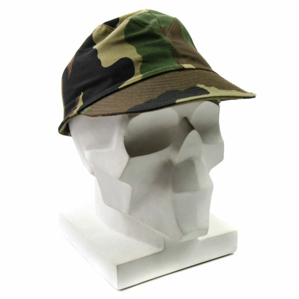 Echte französische Kampfmütze der französischen Armee F1 Militärische Feldkampf-Schirmmütze in Camouflage
