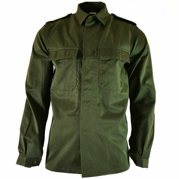 Echte belgische Armee Feldjacke Militär BDU Olivhemd Militärkampf NEU
