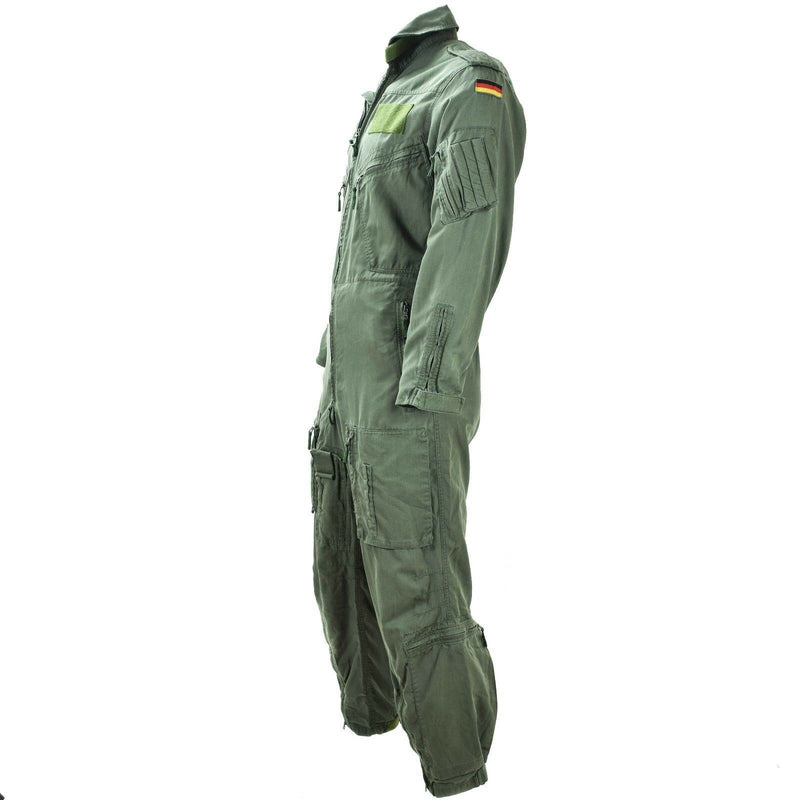 Original Bundeswehr Aramidfaser Fliegeranzug Overall Pilotenoverall Grün