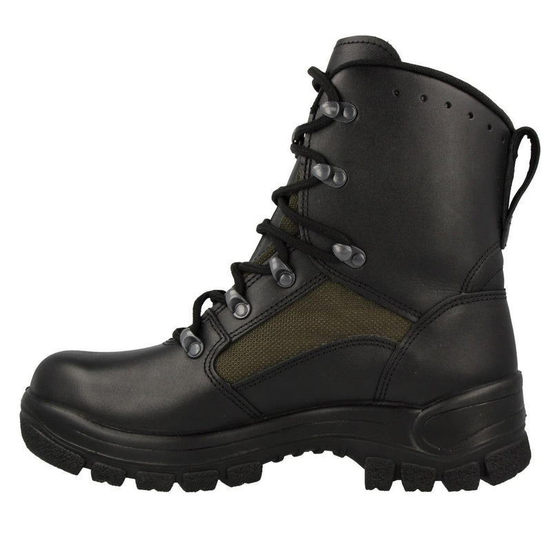 Original deutsche Militär Kampfstiefel Leder Textil taktische Feldschuhe NEU