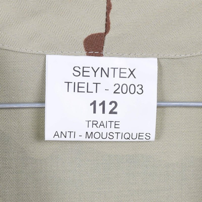 Original französische Armee taktisches Kampfhemd GAO Weste F2 Wüstentarn NEU
