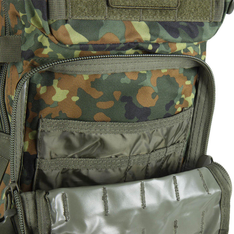 MIL-TEC US Assault Trekkingrucksack groß 36L Rucksack Flecktarn Tagesrucksack Tasche