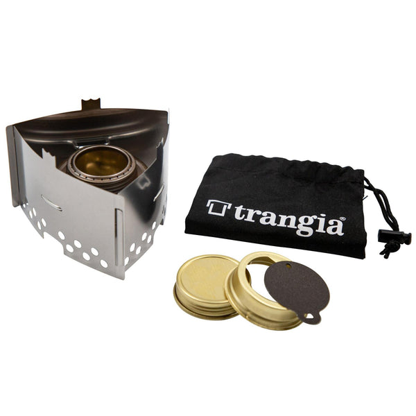 Trangia mini kompakte ultraleicht tragbare herd set burnet kit wandern im freien