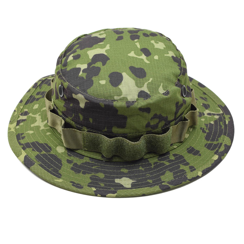 TACGEAR Marke Dänischer Armee-Stil Boonie-Hut M84 Camo Ripstop Belüftungslöcher breite Krempe